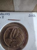 Moeda 10 centavos 2013 - MBC