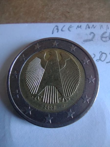 2 euros 2002 -  Circulado