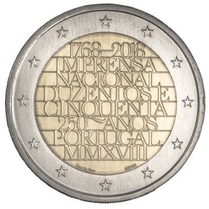 Portugal 2017 - 2€ Normal  Imprensa