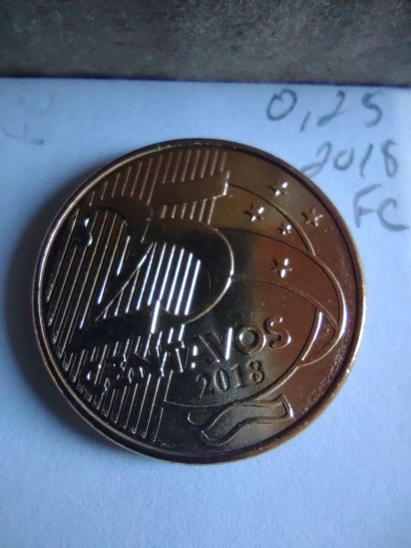 25 centavos 2018 - SOB