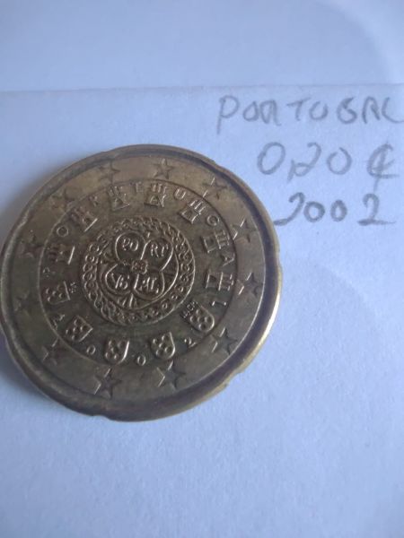 0,20 centavos Portugal  2002