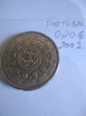 0,20 centavos Portugal  2002