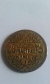 25 PIASTRES - 1952