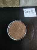 1 centavo euro  circulado 2007