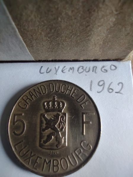 Luxemburgo Circulada 1962