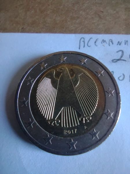 2 euros 2017 -  Circulado