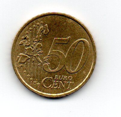 Moeda França 0,50 cent - 1999