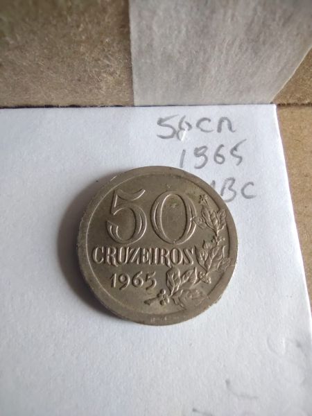 50 Cruzeiros 1965 BC